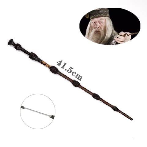 Metal Core Wand Cosplay Hermione Granger Premium Gift Box Packaging Model Children's Toys Birthday Gift 6 best sales dumbledore wand - №5