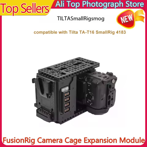 FusionRig Camera Cage Expansion Module Cineback Cage for Sony FX3 FX30 Cameras 10 best sales cage fx3 - №9