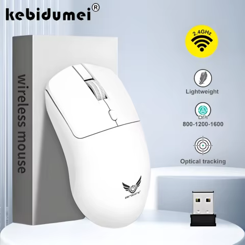 2.4G Wireless Mouse Gaming Mouse Ergonomic Mice 800-1200-1600 DPI Mouse Rechargeable Office Mice for PC Laptop Macbook Pro 10 best sales lenovo k900 - №9