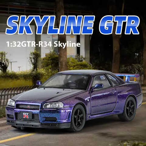 8 best sales nissan r34 toy - №1