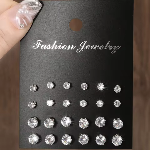 8 best sales earrings glitter - №2
