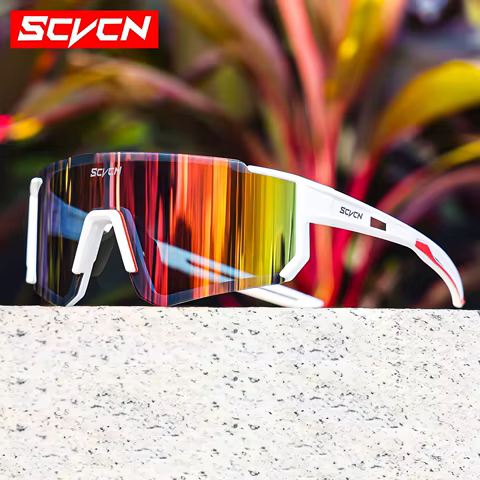 SCVCN New Outdoor Cycling Sunglasses Men Road Driving Bike Glasses Sports Mountain Climbing Women Bicycle Cycling UV400 Goggles 8 best sales lowrider model car - №6