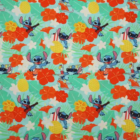 12 best sales lilo and stitch fabric - №1