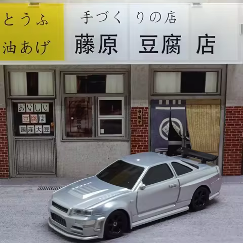2.4G RC Drift Car 1/43 4WD Remote Control Car High Speed Four Wheel Drive Radio Controlled Mini Racing Car Model Boy Toy Gift 8 best sales tamiya f350 - №3