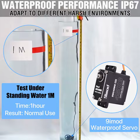 10 best sales servo waterproof - №9