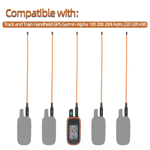 GPS 771 Antenna SMA-Male Upgrade 38CM Whip Antenna Extended Long Range for Garmin GPS Alpha 100 200 Astro 220 320 430 Ham Radio 8 best sales garmin antenna - №7