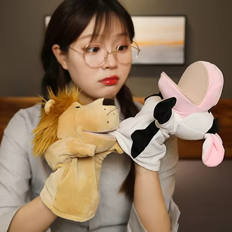 8 best sales hand puppet doll - №1