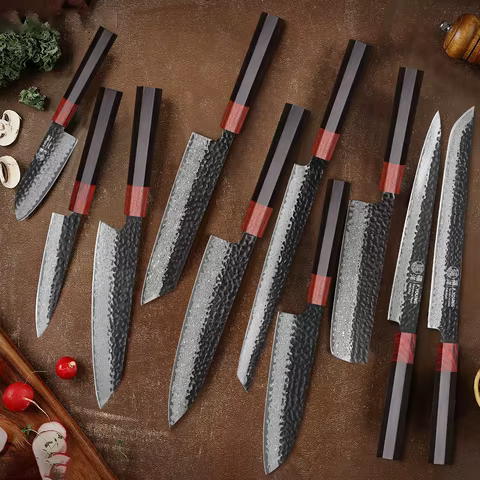 6 best sales damascus knife original - №5