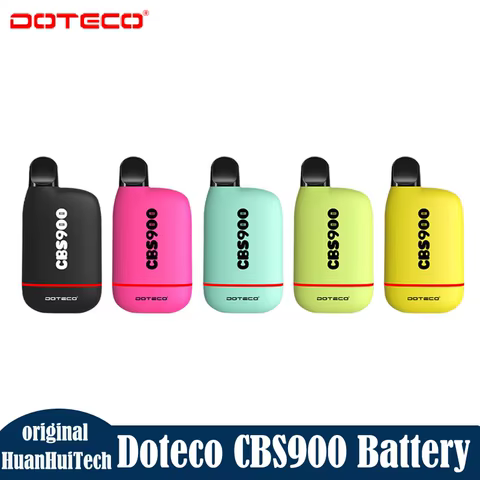 1-5pcs Original Doteco CBS900 900mah Battery Vape Mod 1.8V-4.2V Hide 510 Cartridge Design vaporizer electronic cigarette 10 best sales vape disposable - №5