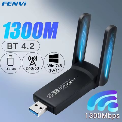 12 best sales wifi bluetooth usb adapter - №5