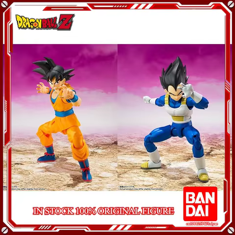In Stock 100% Original BANDAI S.H.Figuarts SON GOKU SHF Son Goku Daima Dragon Ball Anime Action Collection Figures Model Toys 10 best sales sh figuarts bootleg - №3