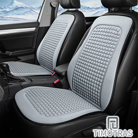 TIMOTRAS Car Cushion Summer Cool Cushion Ice Silk Seat Cover Car Cushion Seasonal Universal Cool Cushion 10 best sales car seat covers for mitsubishi colt - №4