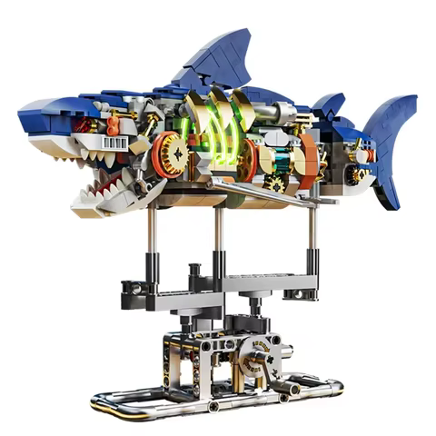 machinery marine life and insect world building block model MOC children assemble toys for boys and adults birthday gifts 8 best sales lego metal gear rex - №4