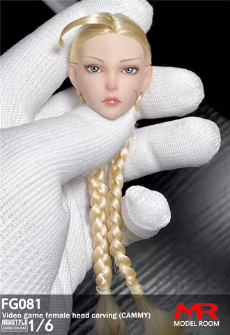 8 best sales 1 6 female head sculpt - №7