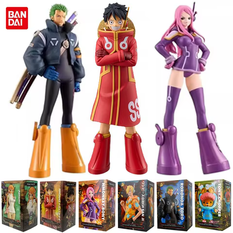 17cm One Piece Luffy Anime Figures Monkey D. Luffy Egg Head Island Action Figures PVC Anime Collection Model Doll Toy Kid Gift 12 best sales figurine luffy - №7