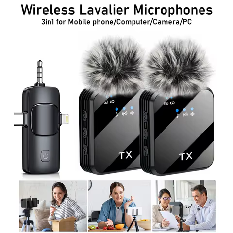 6 best sales wireless microphone camera - №4
