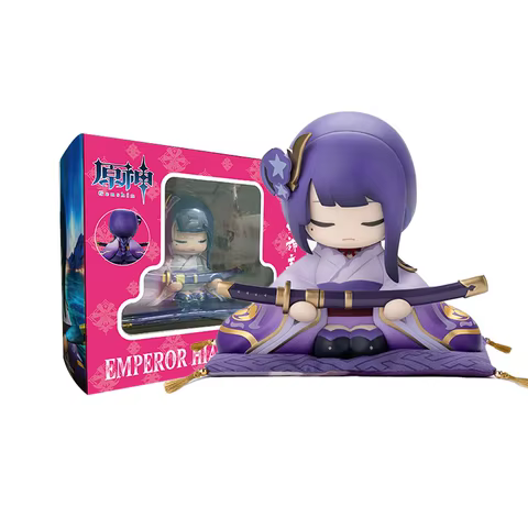 10CM Genshin Impact Beelzebul Xiao Klee Anime Figure Sitting Position With Interchangeable Shoes Anime Model Toy Gift Collection 6 best sales genshin impact klee - №5