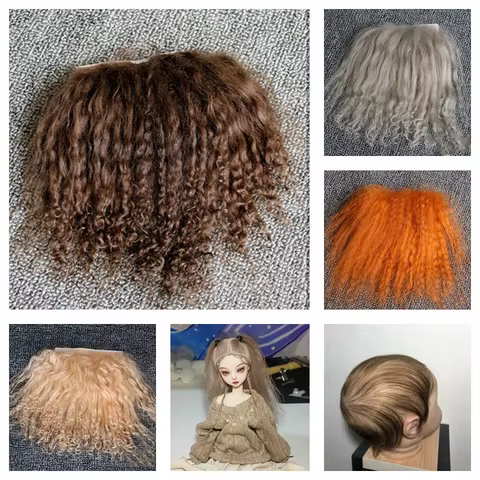 12 best sales 20cm doll wig - №8