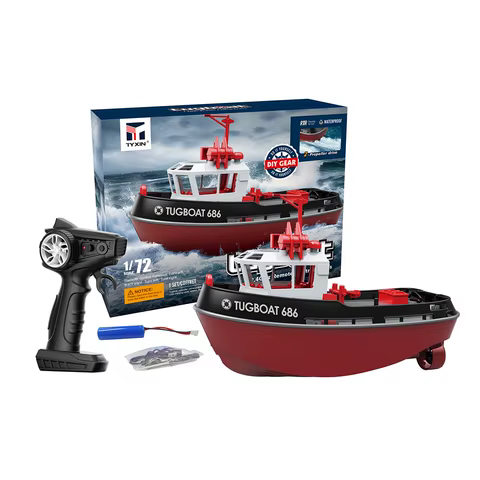 12 best sales rc tug boat - №10