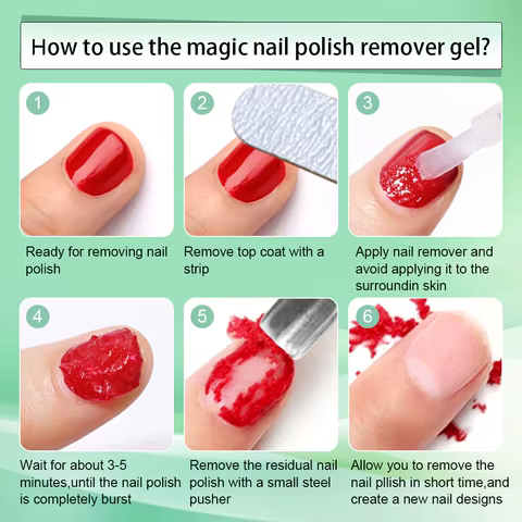 10 best sales gel polish remover - №1