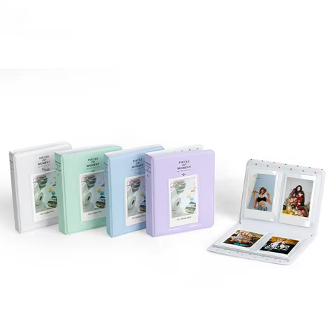 64 Pockets For Polaroid Photo Album Mini Instant Picture Case Storage for Fujifilm Instax Mini Film Instax Wedding Photo Album 6 best sales photobooks - №1