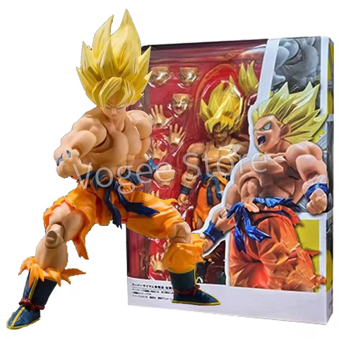 Shf Dragon Ball Z Son Goku Legendary Action Figure PVC Movable Collection Anime 17cm Super Saiyan Kakarotto Figurine Model Toys 8 best sales shf original - №3