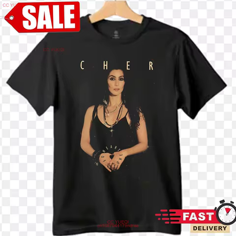 Rare Cher – Heart Of Stone 1989 Gift Funny Men S-5XL Tee 1HN869 10 best sales cher - №8
