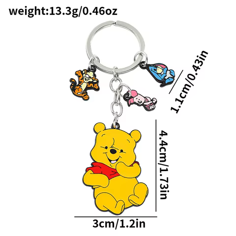 10 best sales pooh keychain - №10