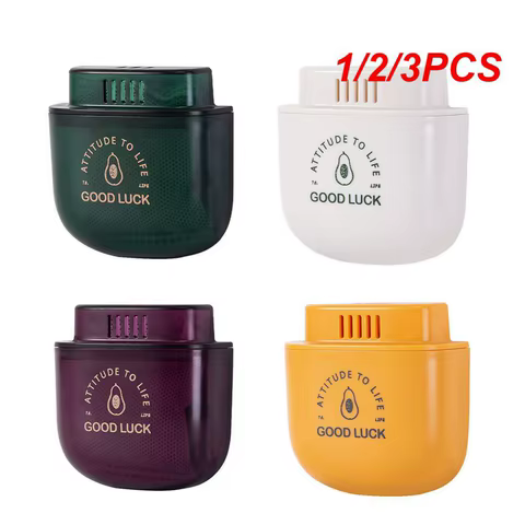 1/2/3PCS Refrigerator Deodorizer ABS Activated Charcoal For Bedroom Cabinet Closet Air Fresh Smell Remover Fridge 8 best sales fridge smell - №5