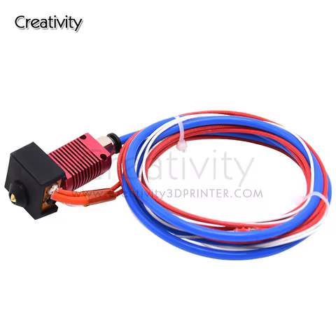 Ender 3 Metal J-Head CR10 MK8 Hotend Extruder Kit Heat Block Nozzle Heater Thermistor for CR10s Pro Ender3 V2 Ender 5 3D Printer 10 best sales k2s - №9