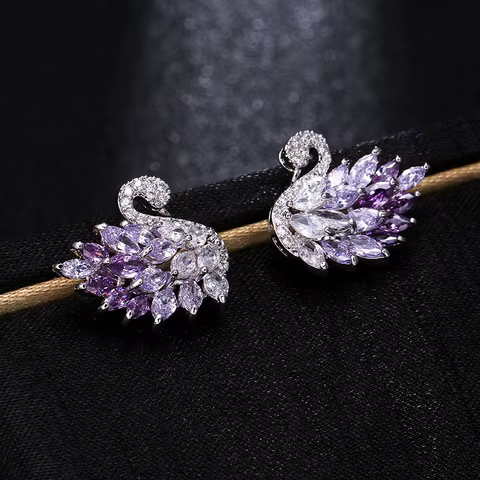 8 best sales earrings glitter - №4