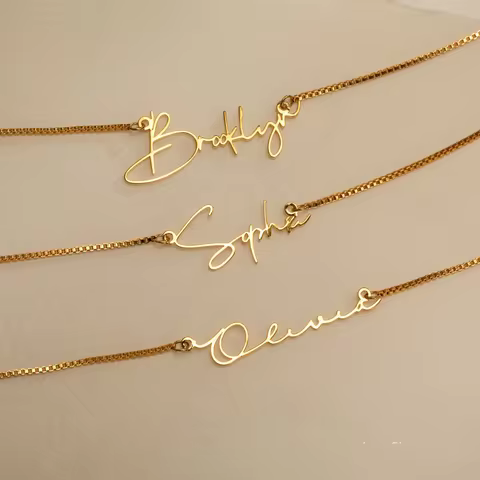 10 best sales custom chain necklace - №3