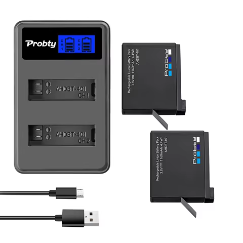 8 best sales gopro hero 4 battery - №3