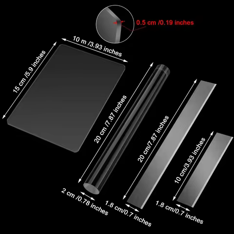 8 best sales acrylic roller for polymer clay - №8