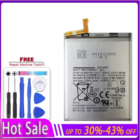 Replacement Battery EB-BN980ABY for Samsung Galaxy Note20 Ultra Note 20 Ultra 5G EB-BN985ABY Mobile Phone Batteries Warranty 12 best sales galaxy note 20 ultra battery - №8