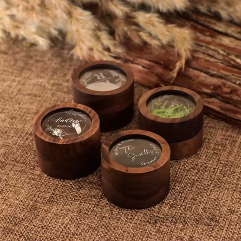 8 best sales wood ring box - №7