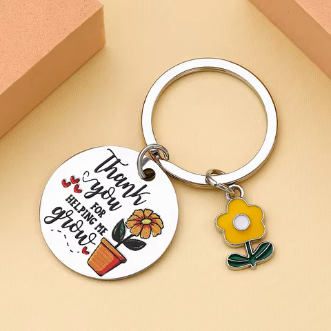 Thank you for helping me with my keychain, thank you to the teacher, and the best gift for family and friends 10 best sales thank you gifts - №10
