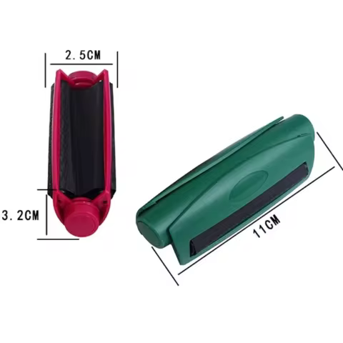 78/110mm Manual Cigarette Rolling Tool Portable Tobacco Maker Equipment Plastic Winder Raw Grass Herb Filler Smoking Accessories 12 best sales nicotine liquid - №1