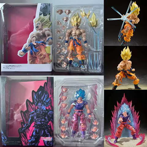 Dragon Ball Z Son Goku Figure SHF S.H.Figuarts Goku War Damage Super Saiya Anime Action Figures Model Toys Birthday Gift 10 best sales sh figuarts bootleg - №2