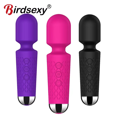 20 Speeds Powerful AV Vibrator Magic Wand Clitoris Stimulator Sex Toys for Women G spot Massager Adult Female Sex Erotic Product 12 best sales power adapter sex machine - №4