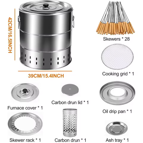 10 best sales smoke grill - №3