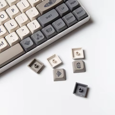 10 best sales white keycap - №2