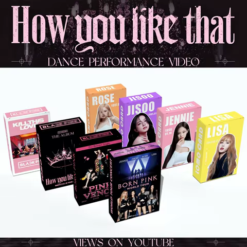 8 best sales blackpink photo card - №8