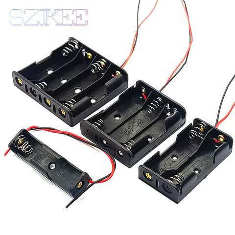 10 best sales aa battery holder case - №7