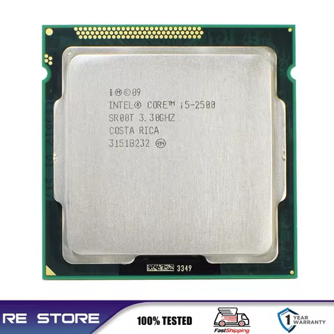 Intel Core i5 2500 3.3GHz Quad-Core LGA 1155 cpu processor 8 best sales i5 lga 1155 - №5