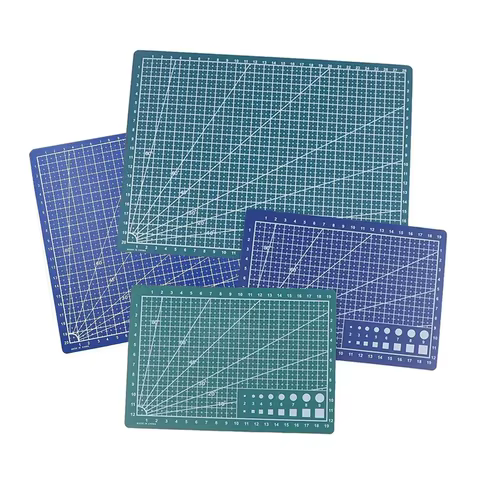 PP Cutting Mat Workbench Patchwork Cut Pad Sewing Manual DIY Knife Engraving Leather Cutter Board Single Side Underlay 10 best sales coke spoon keychain - №2