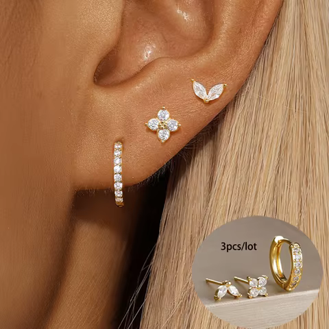 12 best sales daisy flower earrings - №7