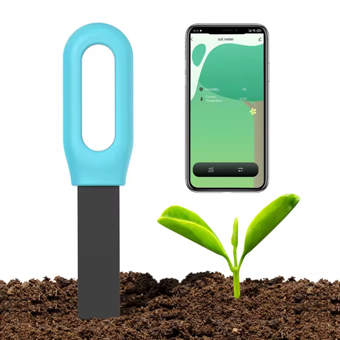 Tuya Smart Bluetooth Soil Tester Temperature and Humidity Meter Thermo Hygrometer Garden Automation Irrigation Detector 10 best sales sensor smart - №3