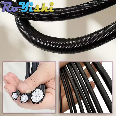 10M Strong Elastic Cord Rope Rubber Band Sewing Clothing Craft Supplies for DIY Jewelry Making Tents Kayak Boat Bag Luggage 10 best sales rubber for clothes - №1