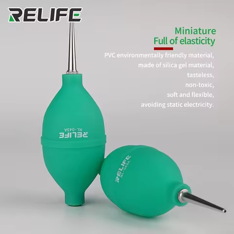 RELIFE 2in1 Phone Repair Dust Cleaner Air Blower Ball Cleaning Pen for Phone PCB PC Keyboard Dust Removing Camera Lens Cleaning 10 best sales phone repair tool - №1